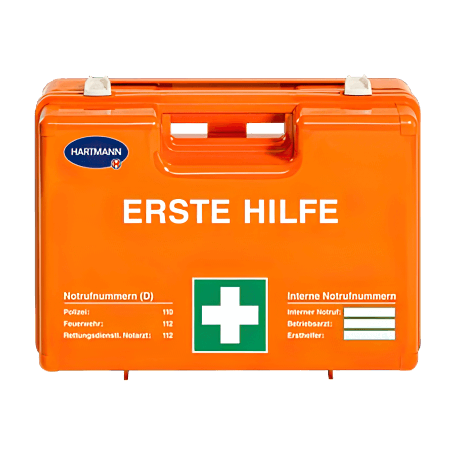 Verbandkoffer ``San``, DIN 13157 mit 64-teiliger Verbandstoff-Füllung Maße ca. 3